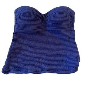 Skye Swimwear Tankini Top blue light padding size small GUC